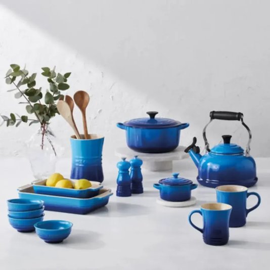 Porta Utensílios Signature Le Creuset Azure Blue 1,1L