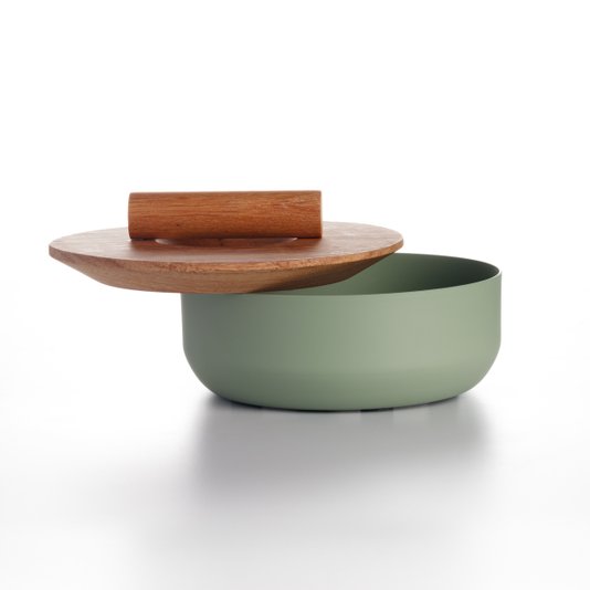 Pote Coleção Kyoto Verde Aspargo Iludi Design 