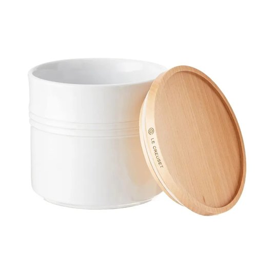 Pote Com Tampa Le Creuset Branco 1,1 L