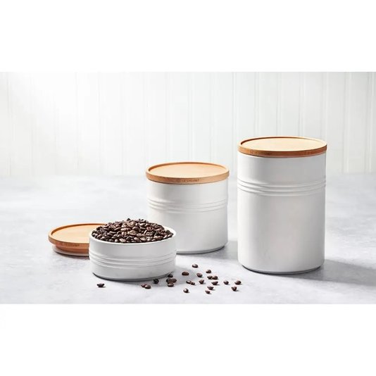 Pote Com Tampa Le Creuset Branco 1,1 L