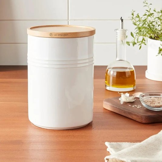 Pote Com Tampa Le Creuset Branco 1,9 L