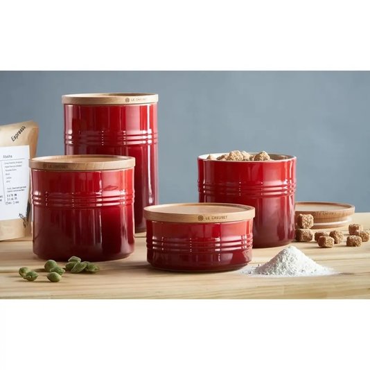 Pote Com Tampa Le Creuset Vermelho 1,1 L