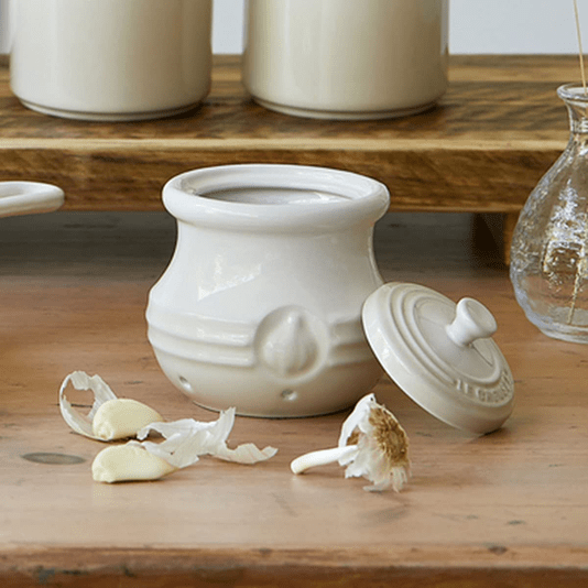 Pote de Alho Le Creuset Meringue