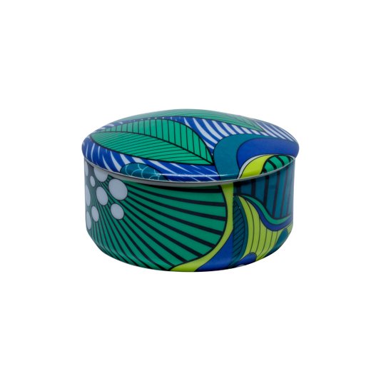 Pote Nivea Peacock com Tampa Verdejante Studio Cris Azevedo