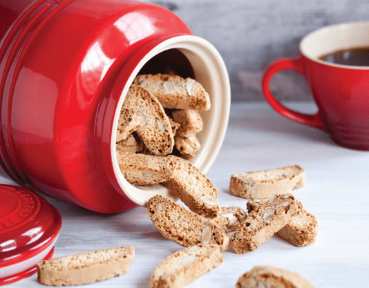 Pote Para Biscoito Le Creuset Azul Caribe 2,4L