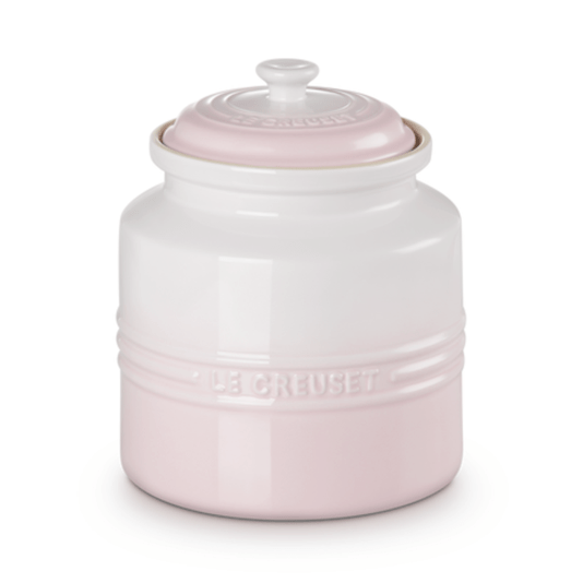 Pote Para Biscoito Le Creuset Shell Pink 2,4L Pote Para Biscoito Le Creuset Shell Pink 2,4L