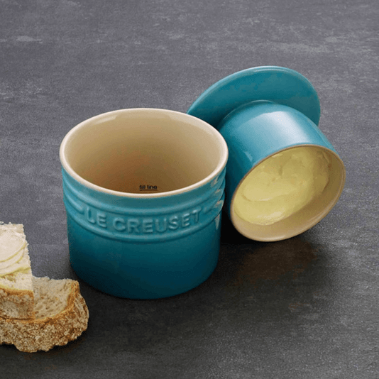 Pote para Manteiga Le Creuset Azul Caribe