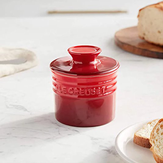 Pote para Manteiga Le Creuset Vermelho