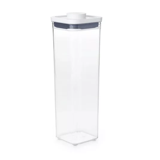 Pote Pop Quadrado Acrílico Oxo 2,1 L Pote Pop Quadrado Acrílico Oxo 2,1 L