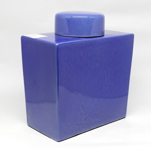 Pote Retangular Azul G Taj Home 