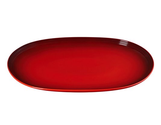 Prato de Cerâmica para Servir San Francisco Le Creuset Vermelho 43 cm 