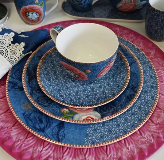 Prato de Jantar Spring To Life Pip Studio Azul