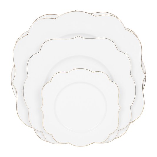 Prato de Massa Royal White Pip Studio 28 cm