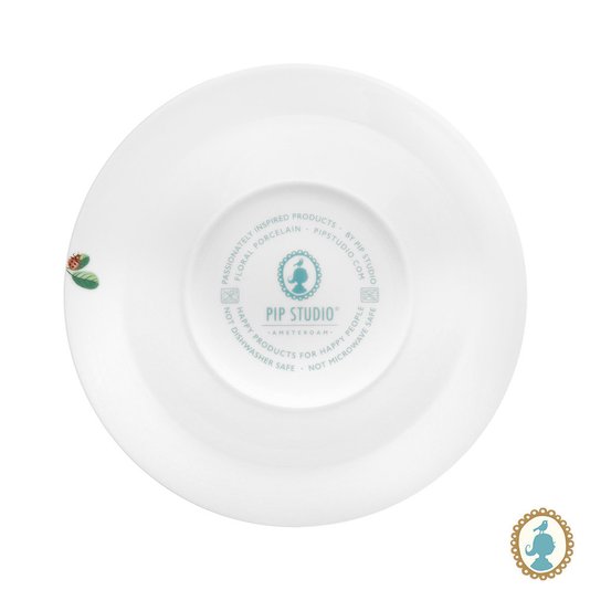 Prato de Sopa de Porcelana La Majorelle Pip Studio Rosa