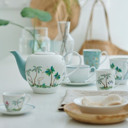 Prato de Sopa Dots Jolie Pip Studio Branco