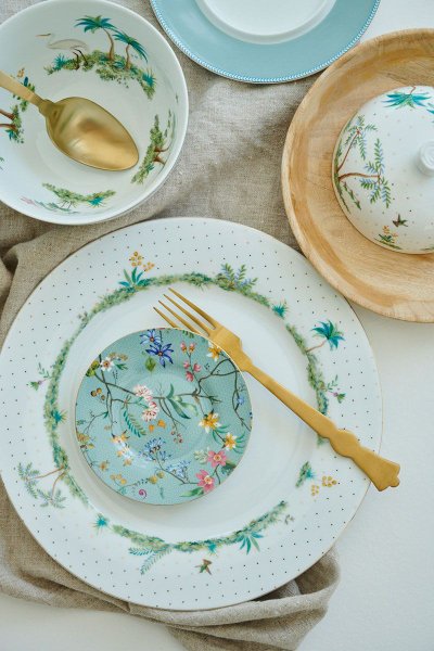 Prato de Sopa Dots Jolie Pip Studio Branco