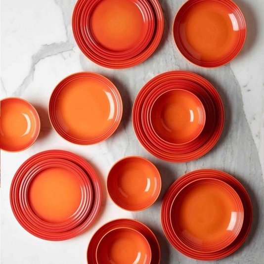 Prato Fundo 22CM Le Creuset Laranja