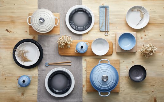 Prato Fundo de Cerâmica Le Creuset Branco 22 cm