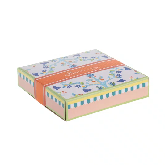 Prato Fundo Flor em Porcelana Mamma Mia Baci Milano