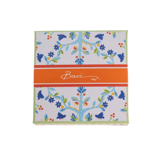Prato Fundo Flor em Porcelana Mamma Mia Baci Milano