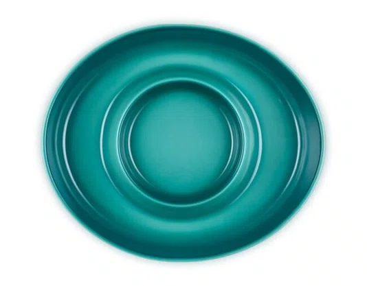 Prato Para Aperitivo Signature Le Creuset Bleu Riviera 34 cm