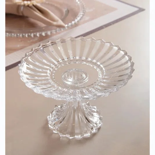 Prato Para Doce Geneva Cristal 16 x 10 cm Wolff