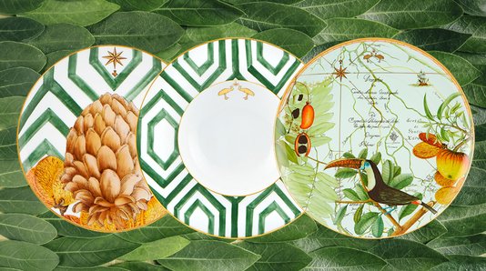 Prato para Pasta Amazônia Vista Alegre 28 cm