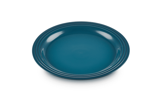 Prato Raso Cerâmica Le Creuset Deep Teal 22 cm