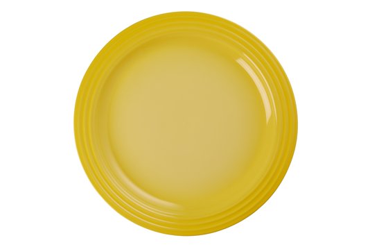 Prato Raso de Cerâmica Le Creuset Amarelo Soleil 27 cm