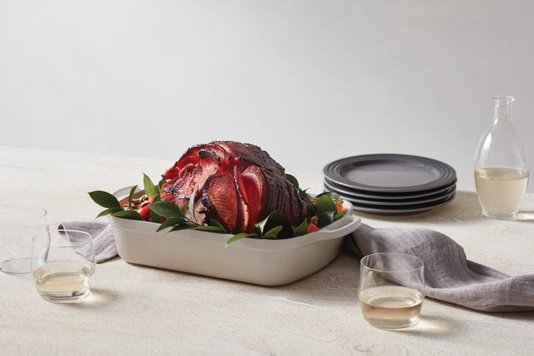 Prato Raso de Cerâmica Le Creuset Flint 27 cm