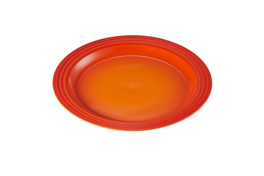 Prato Raso de Cerâmica Le Creuset Laranja 27 cm