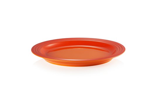 Prato Raso de Cerâmica Le Creuset Laranja 27 cm