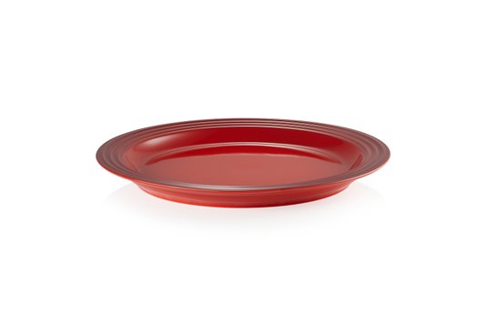 Prato Raso de Cerâmica Le Creuset Vermelho 27 cm