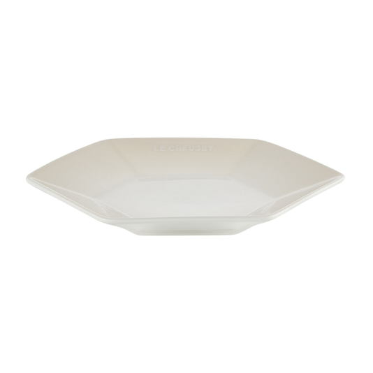 Prato Raso Hexagon Le Creuset Meringue 26 cm