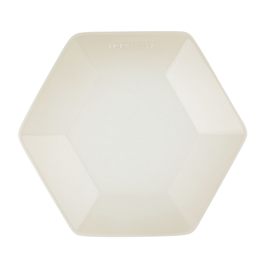 Prato Raso Hexagon Le Creuset Meringue 26 cm