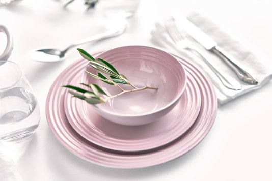 Prato Raso Le Creuset Shell Pink 27 cm