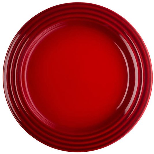 Prato Redondo Le Creuset Vermelho 23 cm