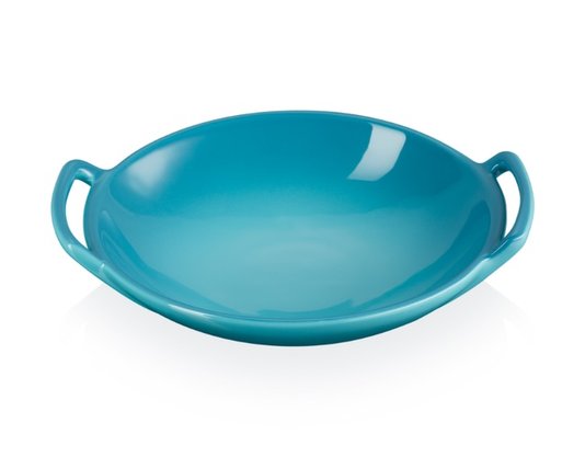Prato Wok Le Creuset Azul Caribe 20cm