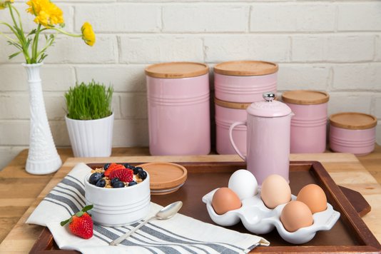 Prensa Francesa Le Creuset Shell Pink 1L