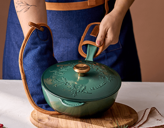 Protetor Para Cabo Jeans Le Creuset Dark Blue Denin