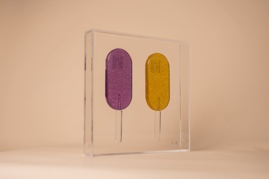 Quadro De Acrilico Shine  Bright Artsy Not Fartsy