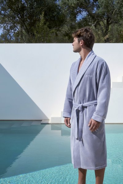 Roupão Masculino Lord Hugo Boss Home Cinza XGG