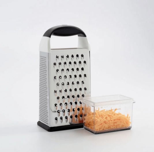 Ralador 4 Lados com Dispenser OXO Aço Inox