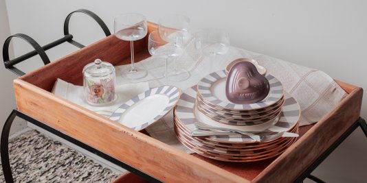 Ramekin Com Tampa Coração Mauve Pink Le Creuset 180 ml
