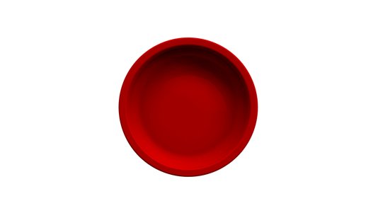 Ramekin de Porcelana Germer Vermelho 180 ml
