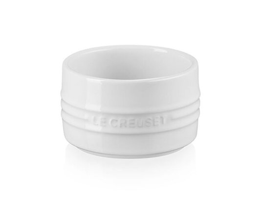 Ramekin Grande De Cerâmica Le Creuset Branco 240ml 