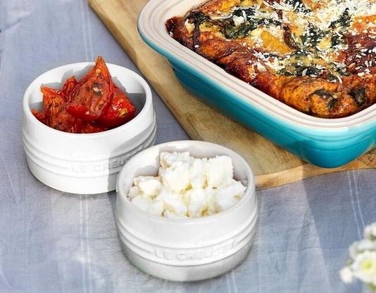 Ramekin Grande De Cerâmica Le Creuset Branco 240ml 