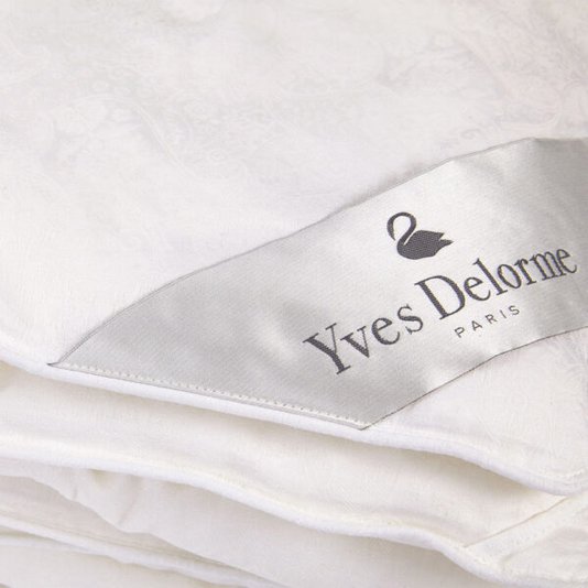 Recheio Duvet Queen Silk Seda Yves Delorme Branco  2,60 x 2,40 m