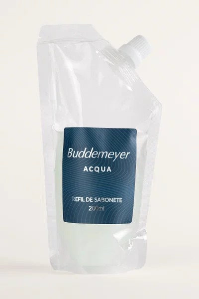 Refil Sabonete Líquido Acqua 200ml Buddemeyer Perfumaria
