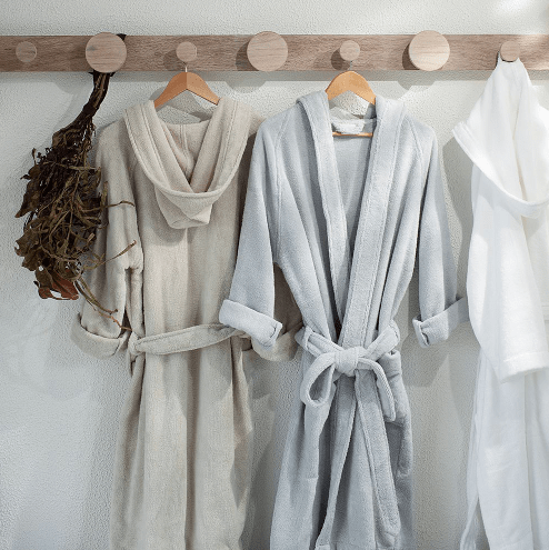 Roupão Air Robe Buddemeyer Luxus Cinza M